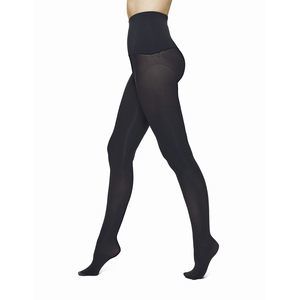 HUE Women's Tights with Yoga Waistband, Black, 1